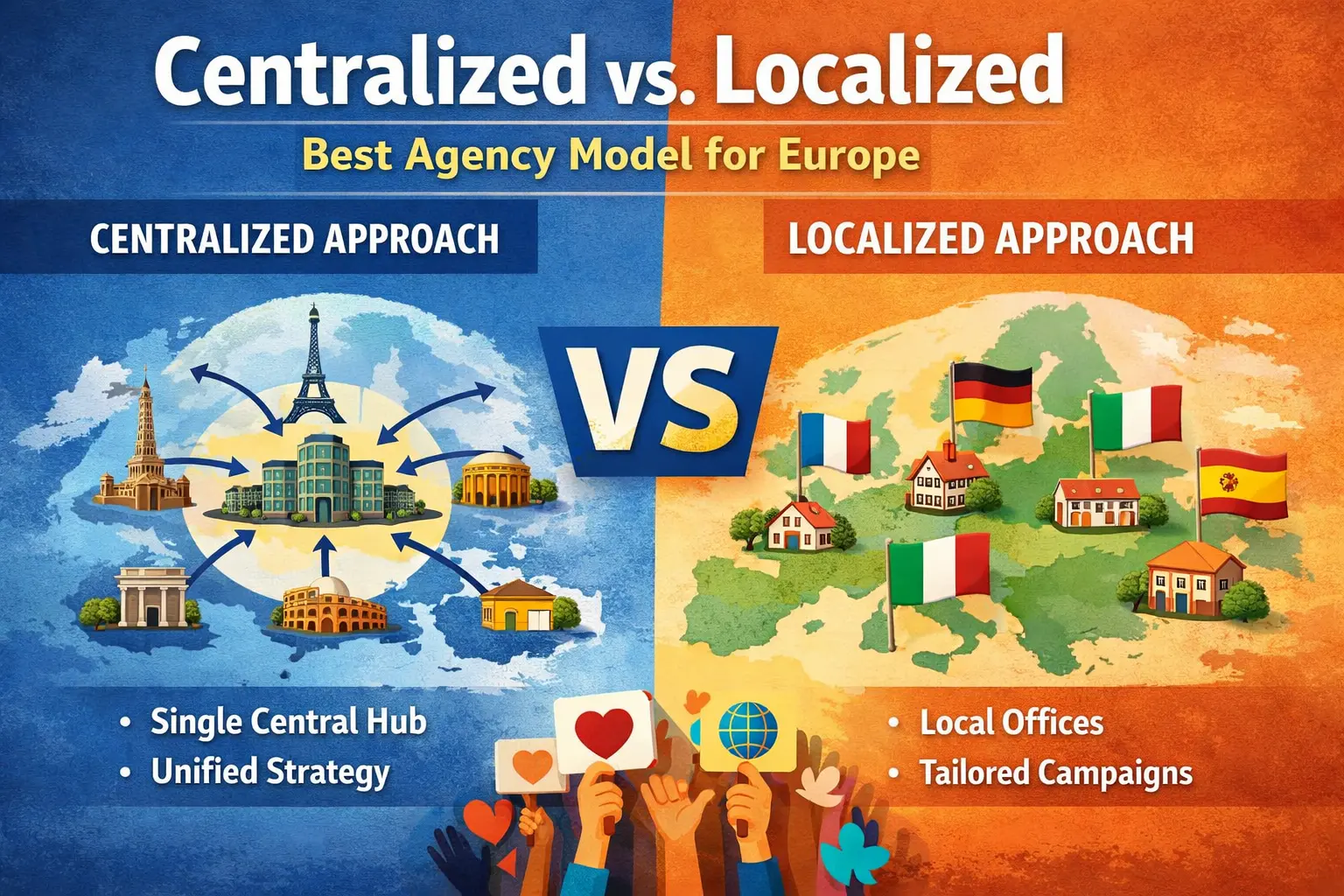 Centralized vs. Localized