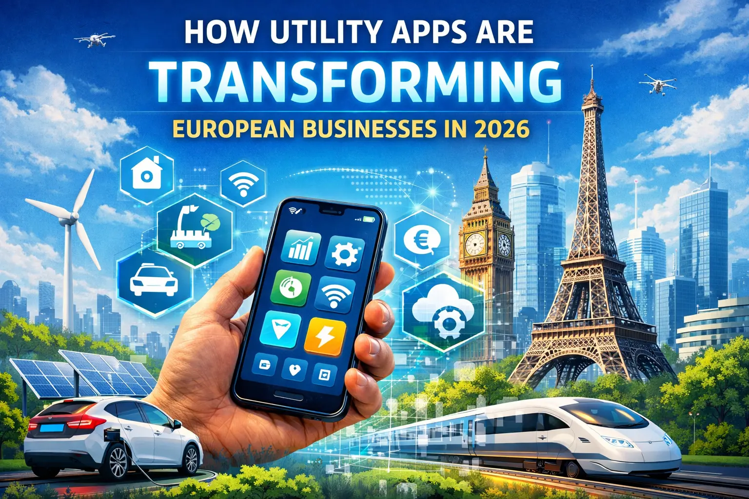 How Utility Apps Are Transforming European Businesses