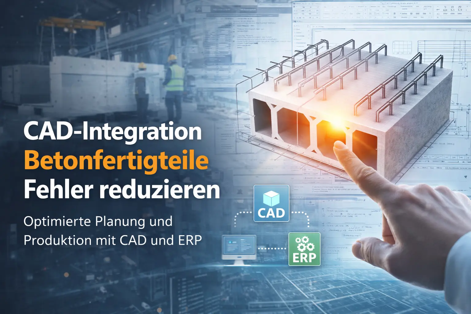 CAD-Integration Betonfertigteile