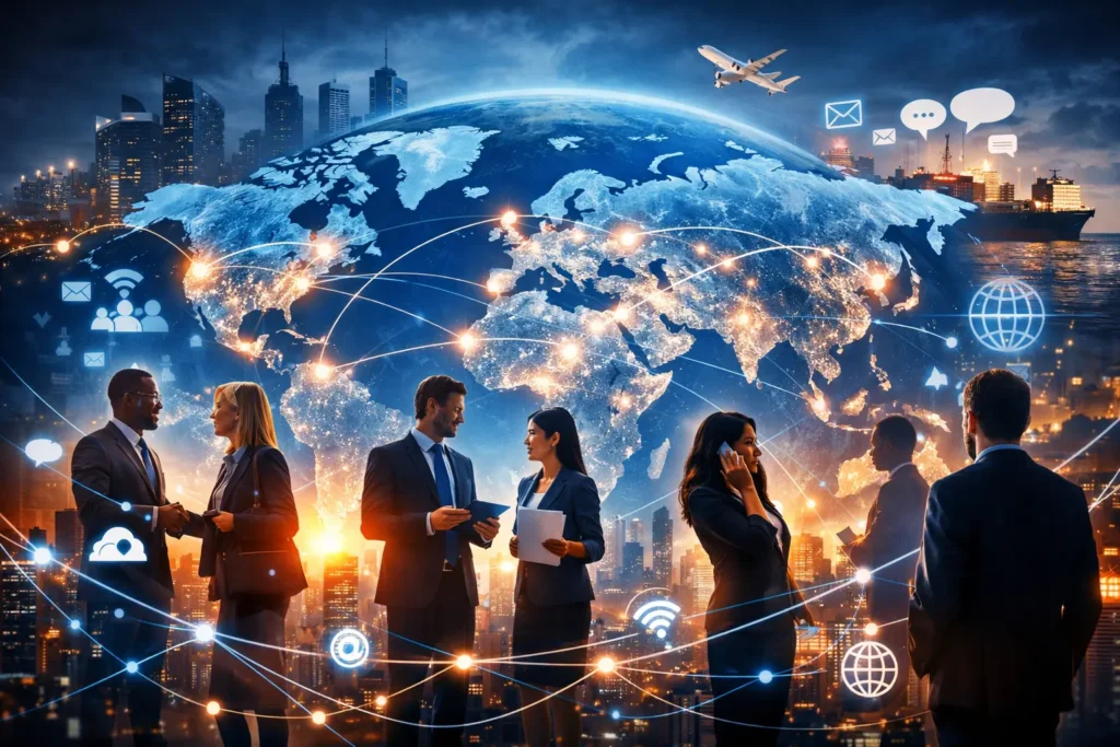 globales-networking-geschaftserfolg